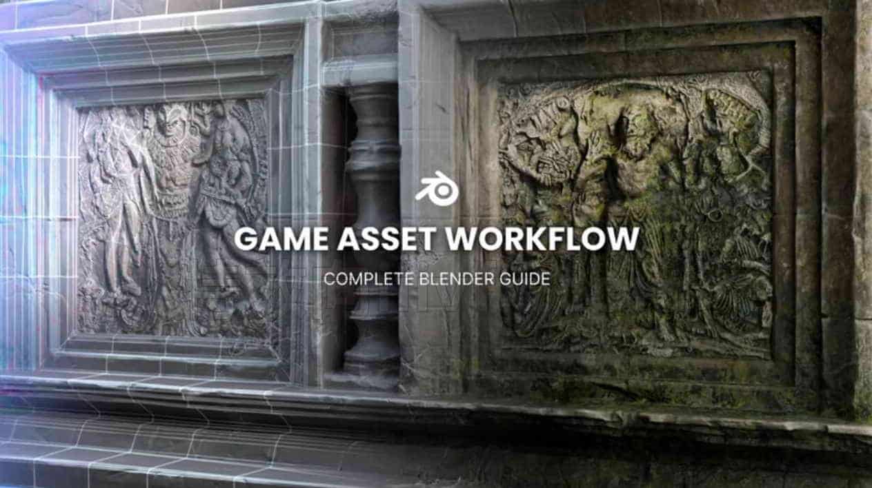用Blender为游戏引擎优化资产#blender教程