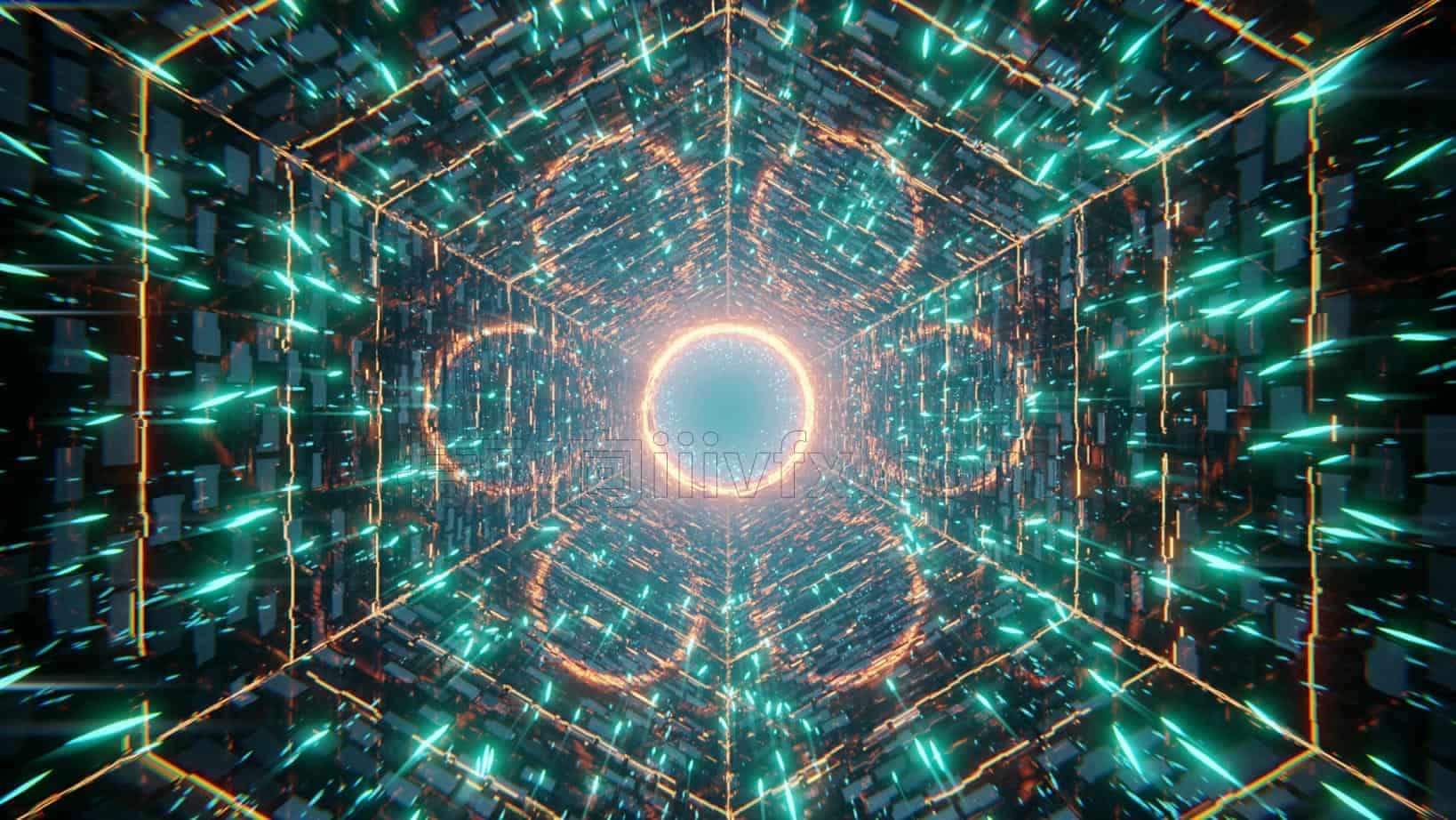 Blender炫酷百个转场效果工程场景文件002
