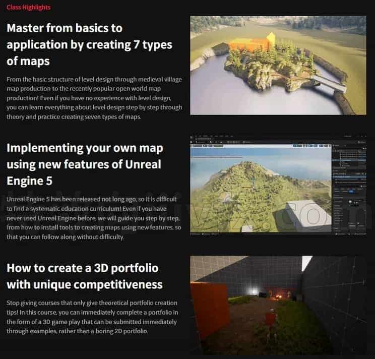 UE5关卡设计基础到作品集完成虚幻引擎5课程从零基础到就业 - B站/公众号:特效向