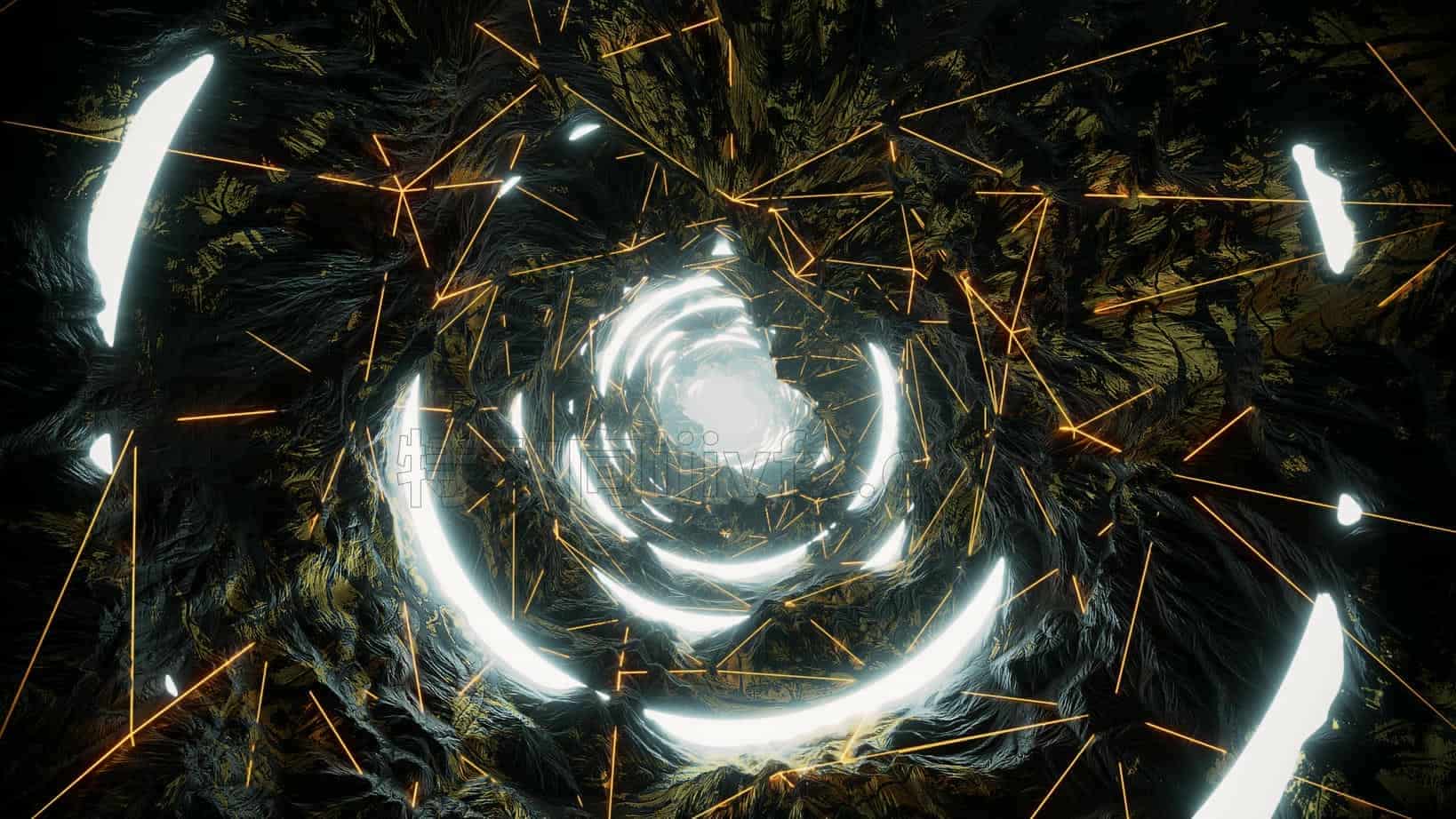 Blender炫酷百个转场效果工程场景文件009