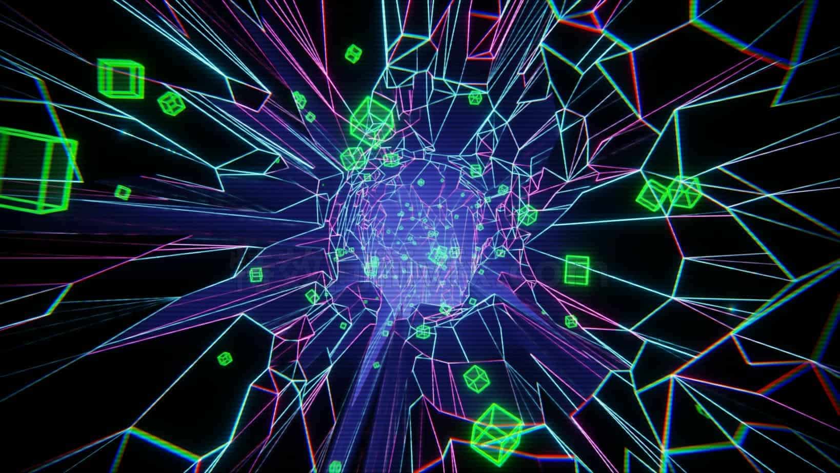 Blender炫酷百个转场效果工程场景文件012