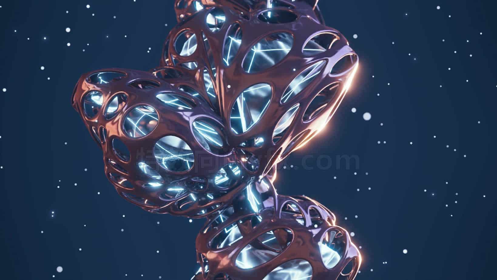 Blender炫酷百个转场效果工程场景文件016