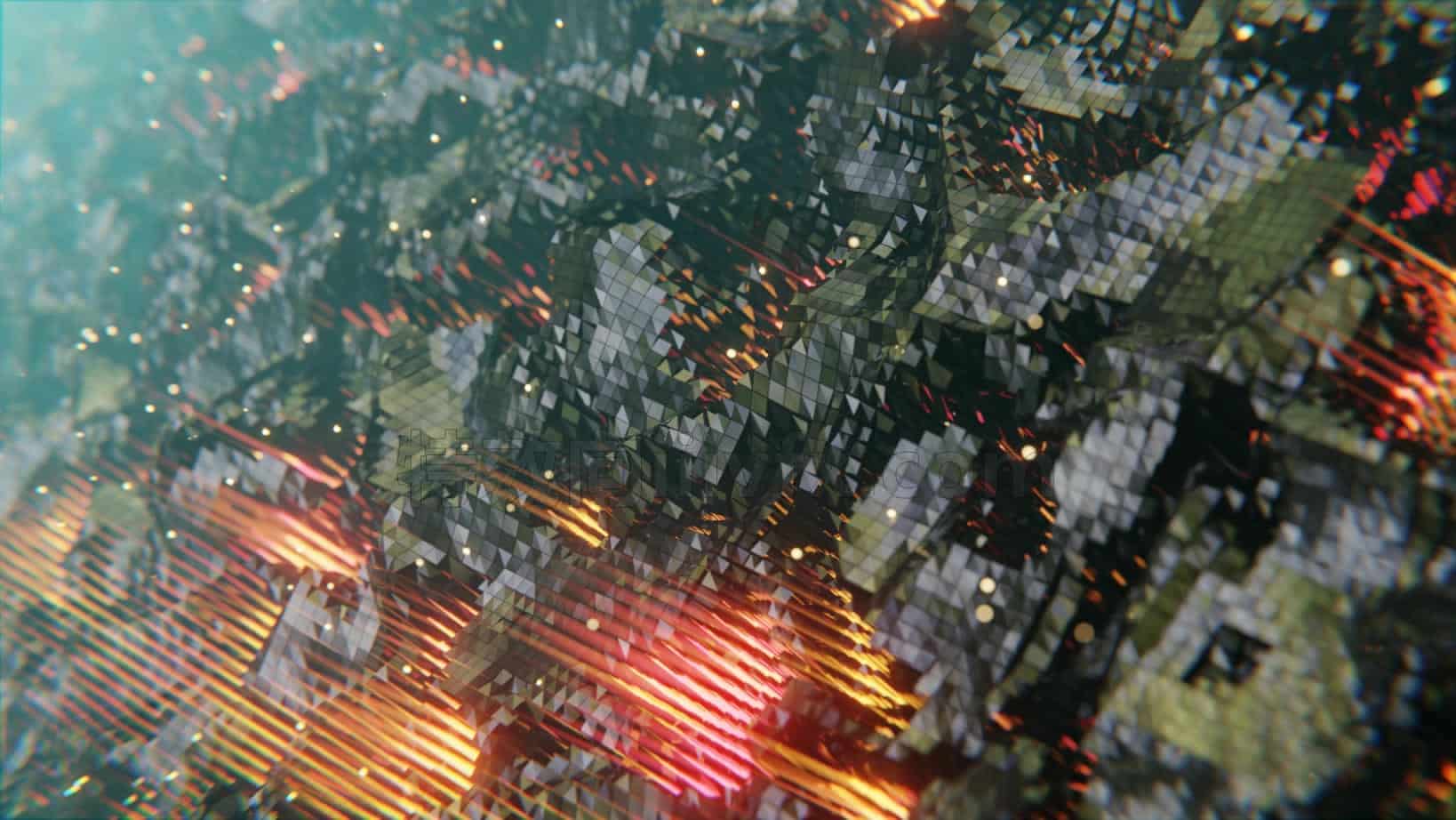 Blender炫酷百个转场效果工程场景文件027