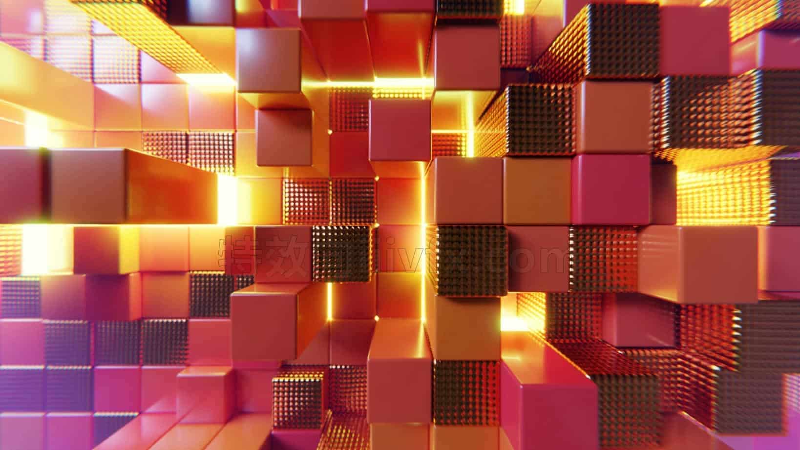 Blender炫酷百个转场效果工程场景文件045