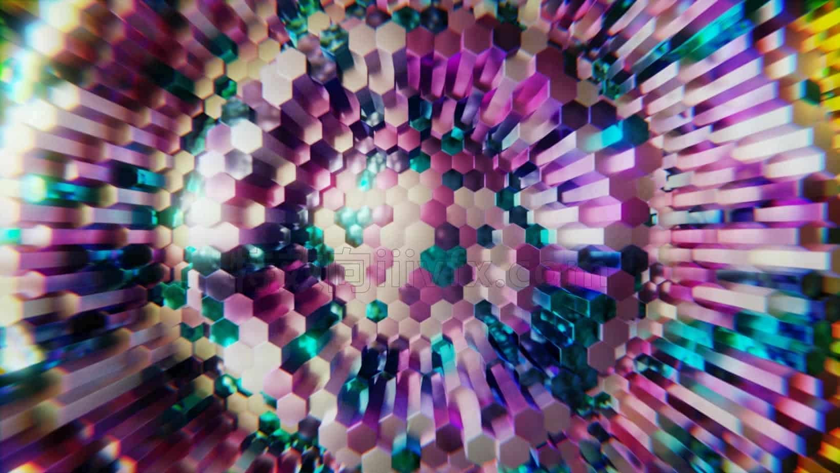 Blender炫酷百个转场效果工程场景文件046