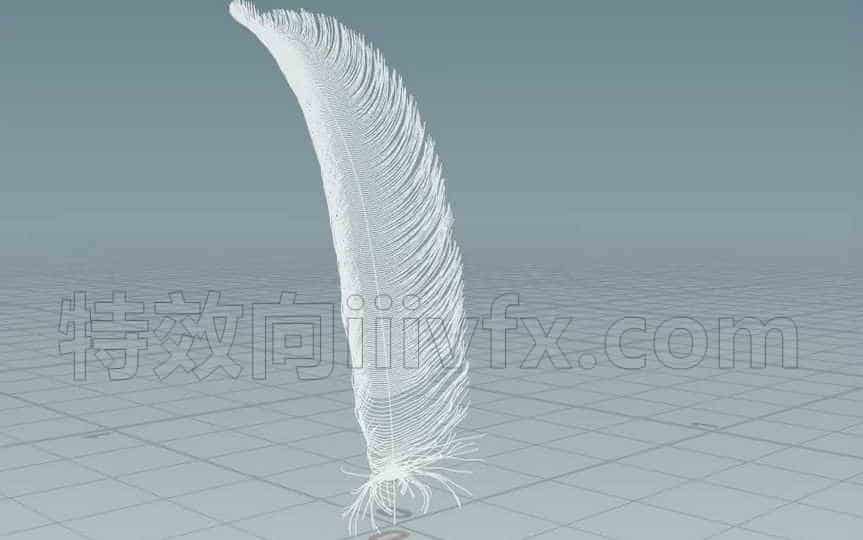07-houdini中羽毛的程序化建模-hip工程文件臀部