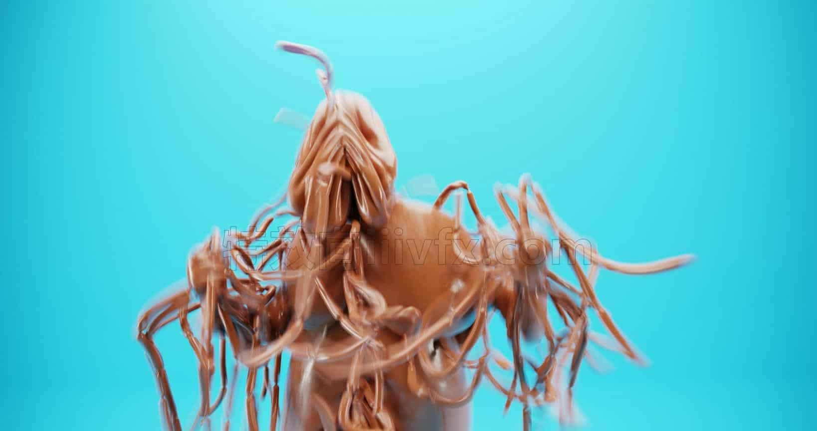 Blender炫酷百个转场效果工程场景文件106