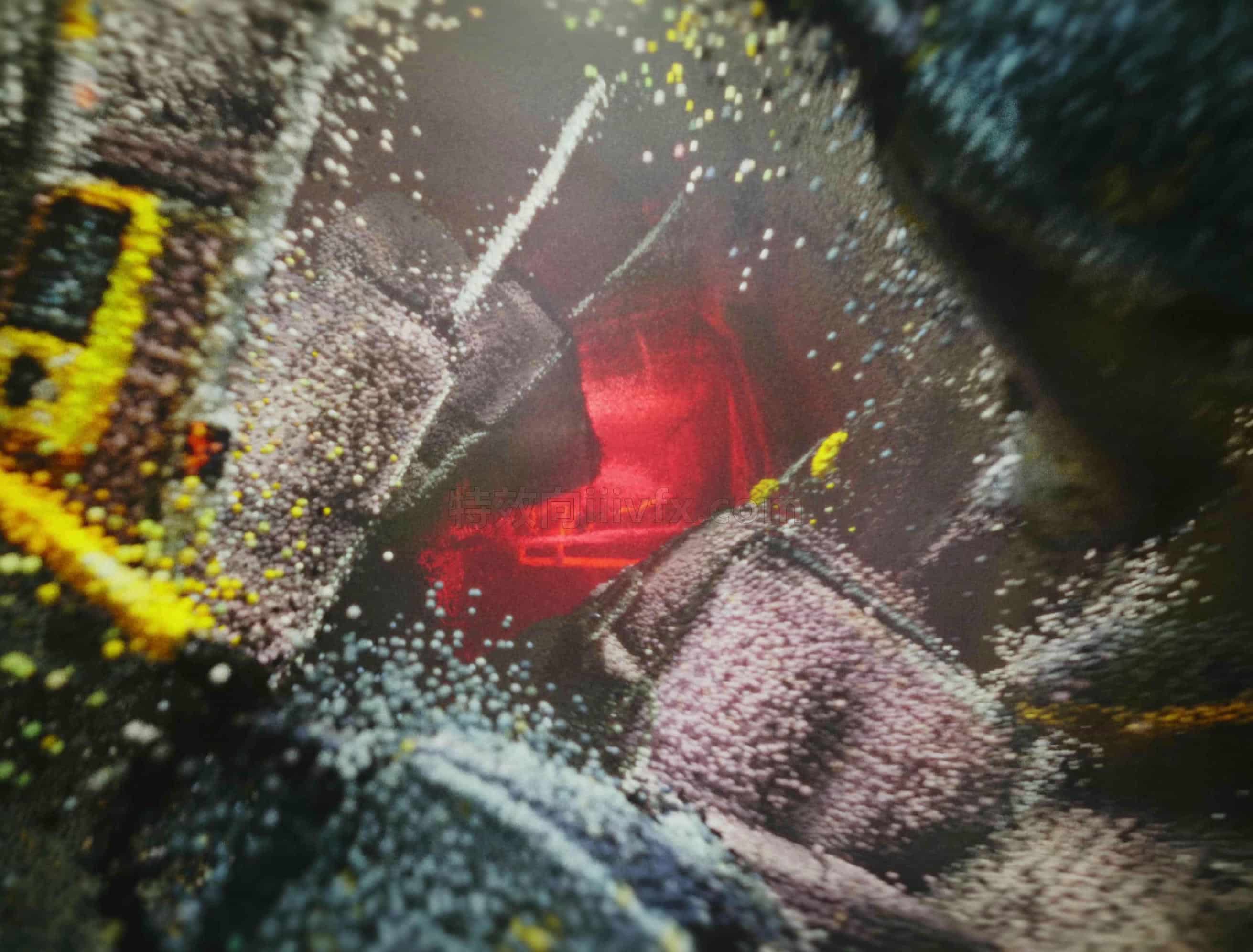 Blender炫酷百个转场效果工程场景文件111