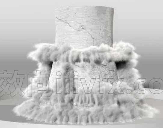 第95篇 houdini塔冷却倒塌破碎NUCLEAR COOLING TOWER DESTRUCTION