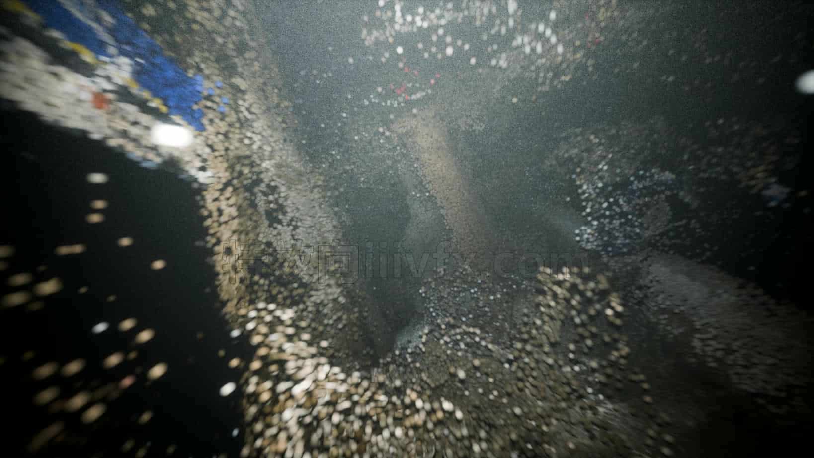 Blender炫酷百个转场效果工程场景文件117