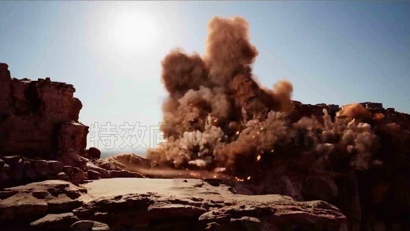 149篇 Houdini 19新Pyro大型爆炸大师课Pyro III – Large Explosions