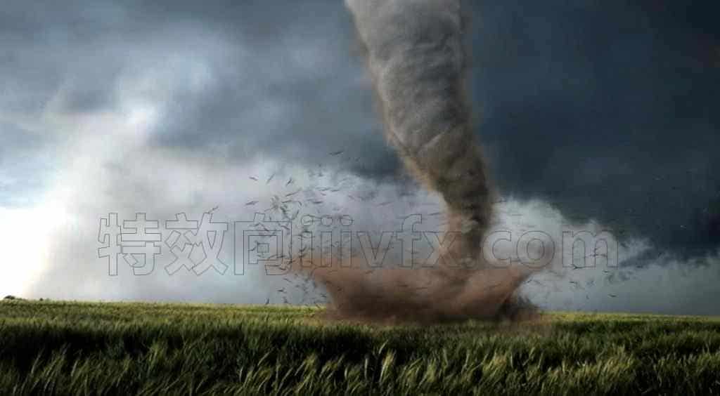 Houdini18各式龙卷风（风龙、火龙）Tornado FX in Houdini第49篇