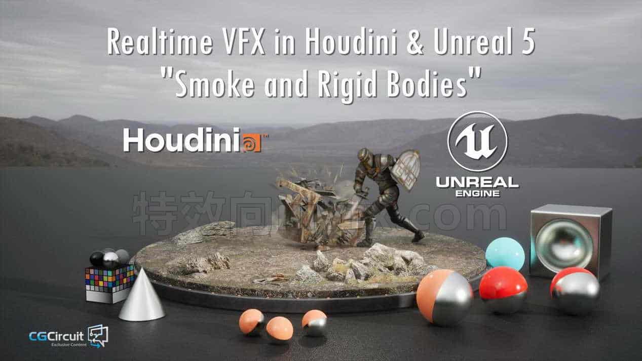 第168篇 Houdini和UE5中的实时VFX Realtime VFX in Houdini & Unreal 5虚幻搜索