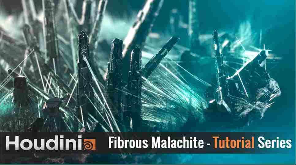 第29篇  水晶矿石完全程序化制作全流程SideFX houdini / Mineral – Tutorial series