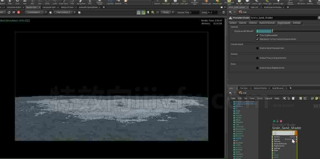 第25篇 飞船从沙地冲出AN INTRODUCTION TO VELLUM GRAINS, RBD & COLLIDERS - B站/公众号:特效向