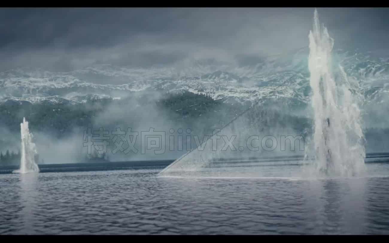 第156篇 Houdini河面舰船出水特效The Breach – Production Series FLIP in Houdini