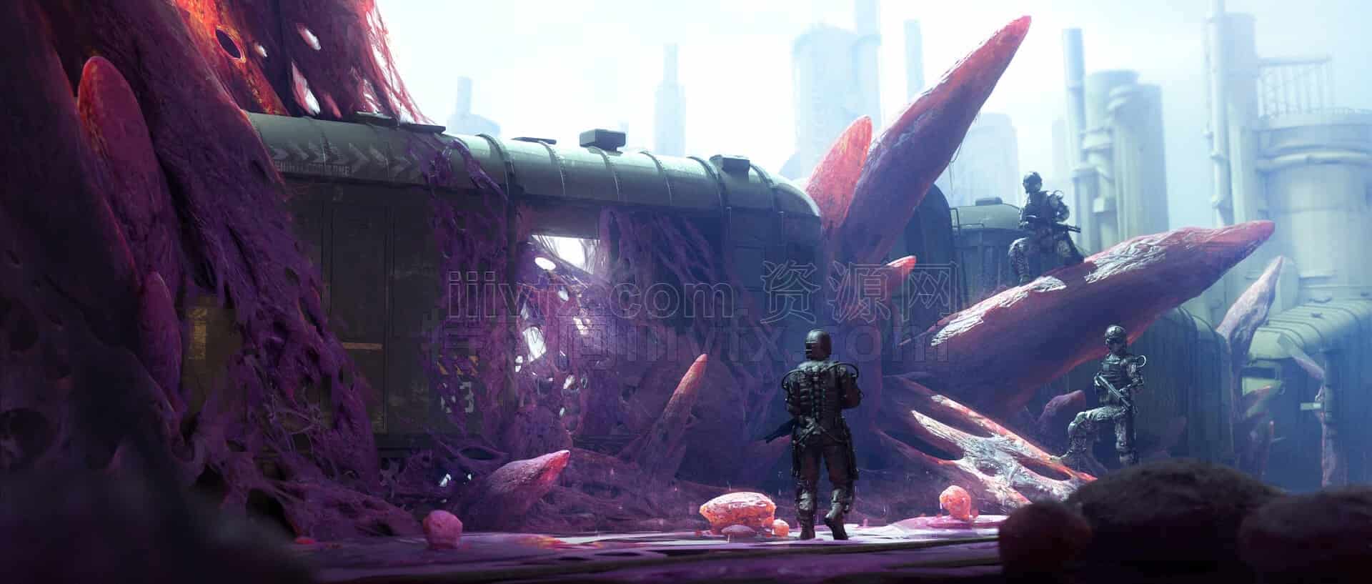 2025年Blender教程设计环境概念艺术世界构建游戏Jose Vega A站大佬最新