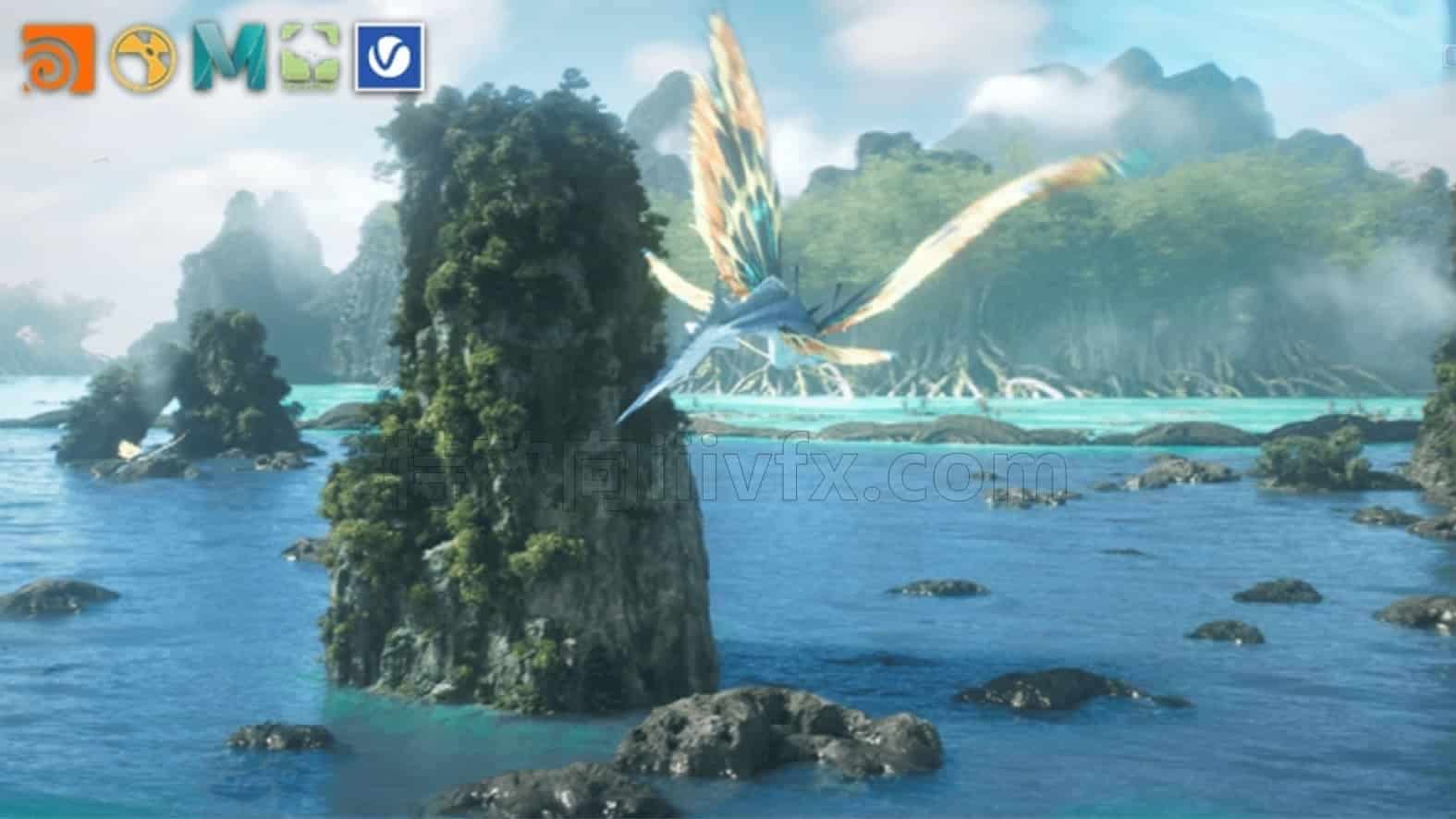 Houdini多软件构建世界与环境简介潘多拉Maya&Nuke学校doublejump