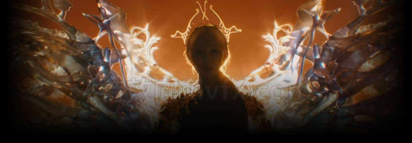 酸性vfx-C4D时尚的超炫酷现实视觉效果3D艺术作品和VFX合成 3D Kpop风VFX艺术创作流程作者Calllmechi