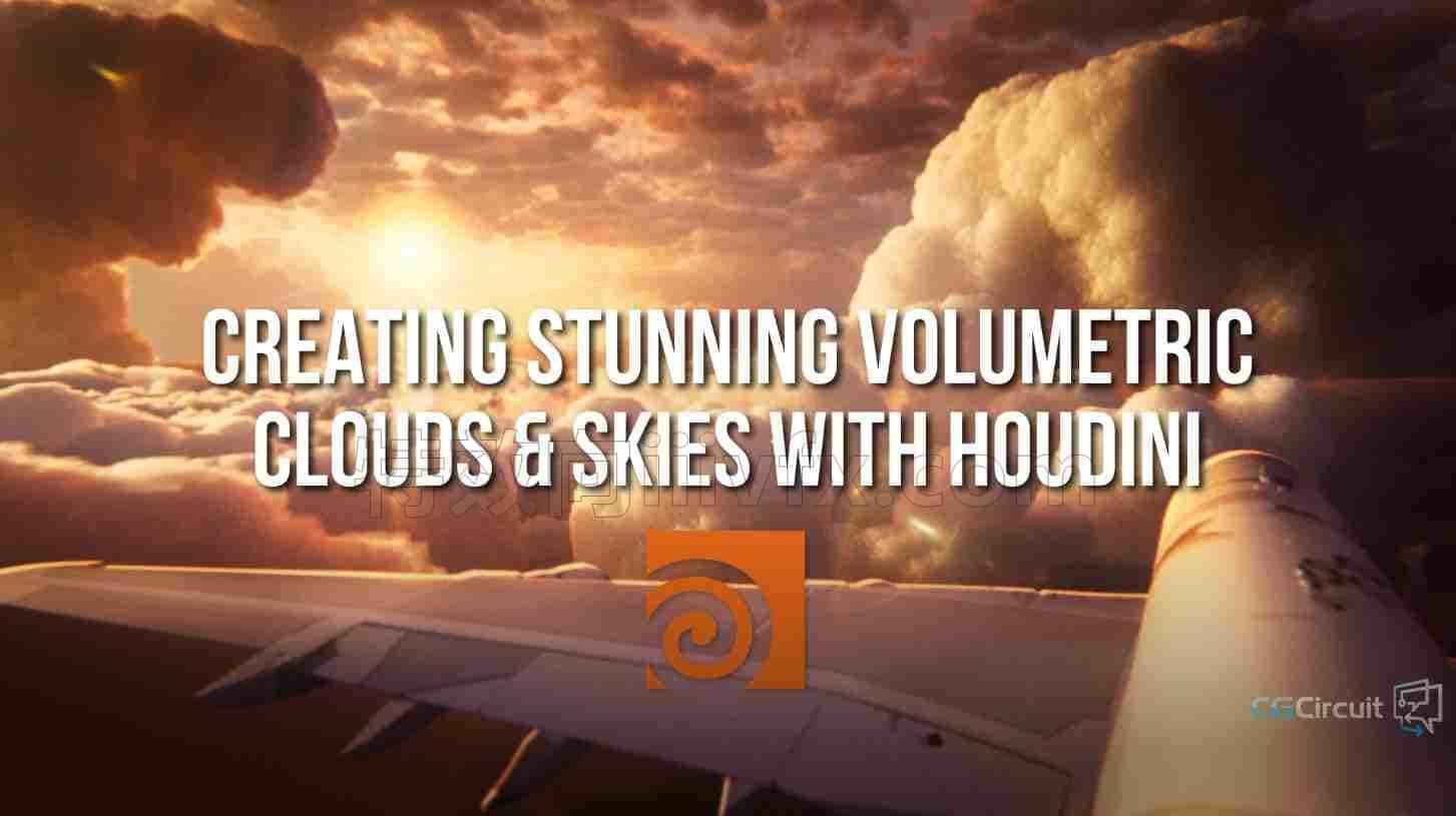 Houdini20体积云彩Clouds和Sky天空环境