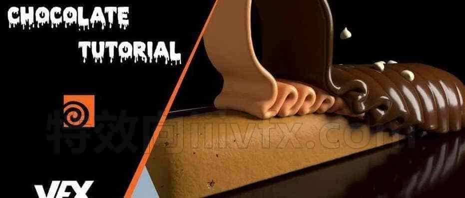 第115篇 FLIP制作“巧克力”及类似粘稠液体Houdini Flip – Chocolate