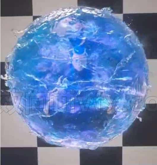 哪吒2模仿水球魔法效果hip项目臀部工程