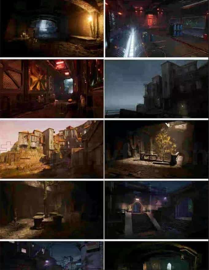 【UE5中文教程】ue5游戏开发灯光艺术教程 artstation学院-Y.Vorobiev-国语] - B站/公众号:特效向