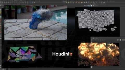 Houdini 打造令人惊叹的视觉效果大师钻机教程Master Houdini FX- Create Stunning Visual Effects rigs