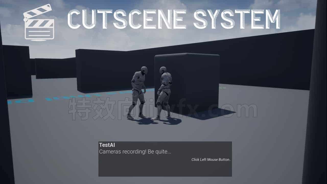 CinematicCutsceneSystem-UE5动作库