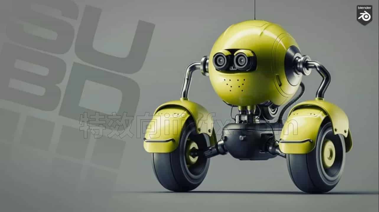 Blender细分建模硬表面建模