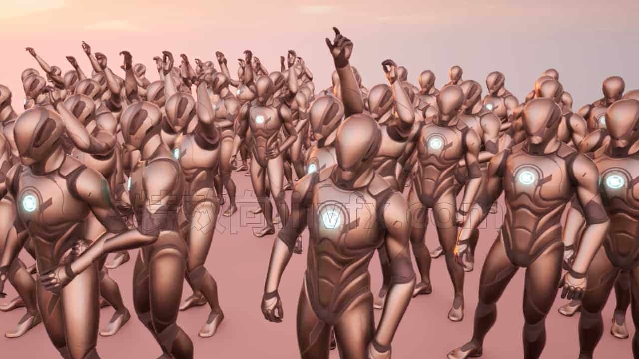 z-Dance_Party-UE5动作库