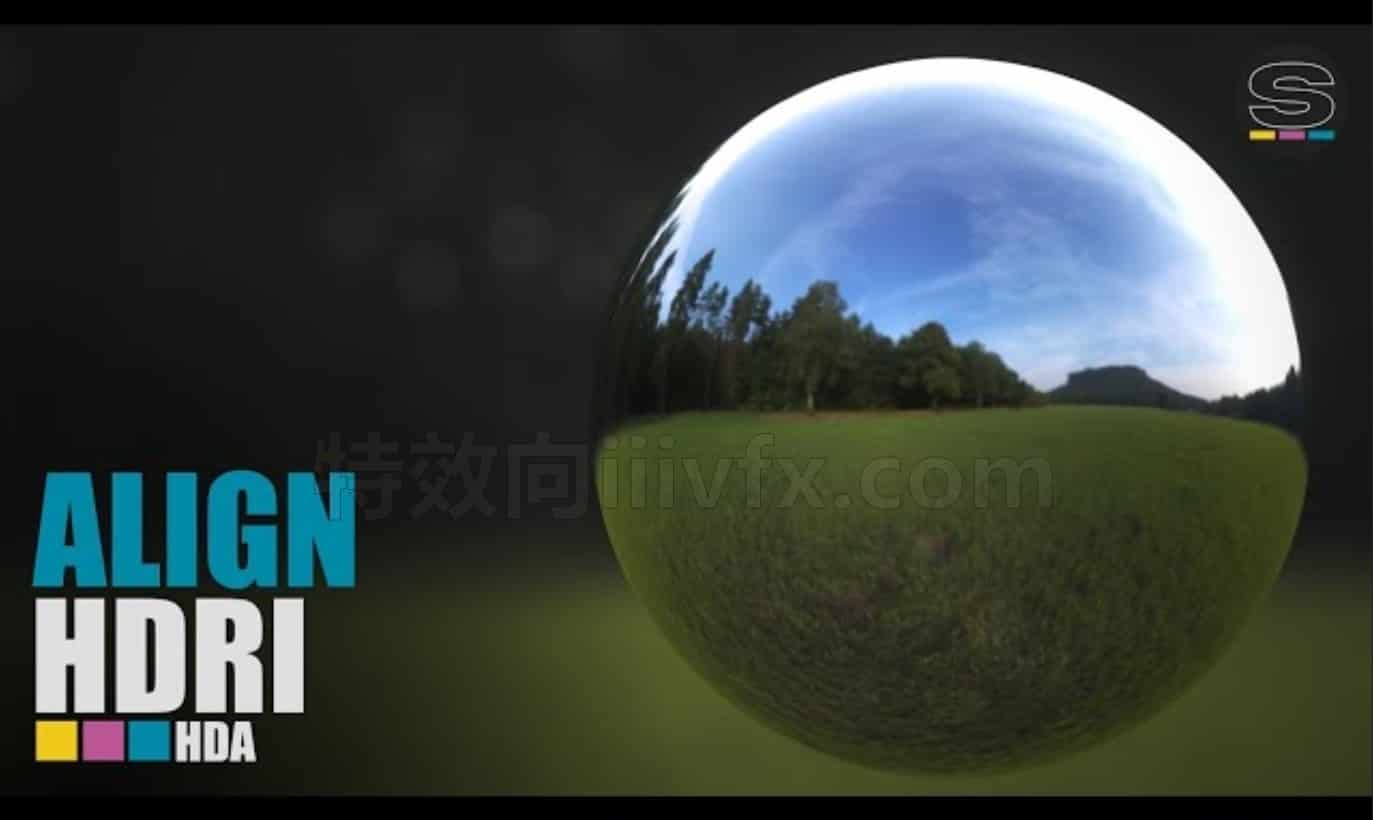 Dynamically Locate the Suns Angle within a Lat/Long Image | Align HDRI HDA | Houdini集A
