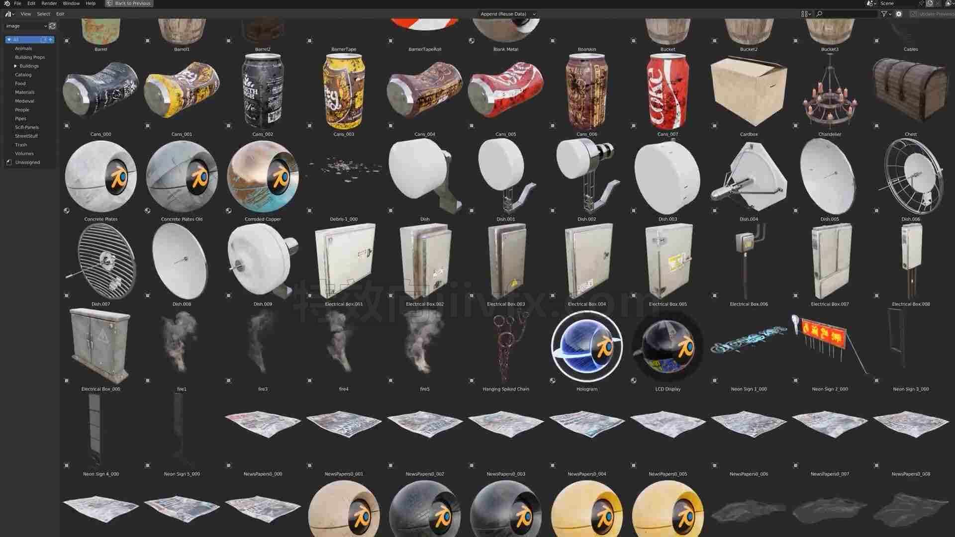 19美刀Blender资产管理专业版插件Asset Wizard Pro1.2.2