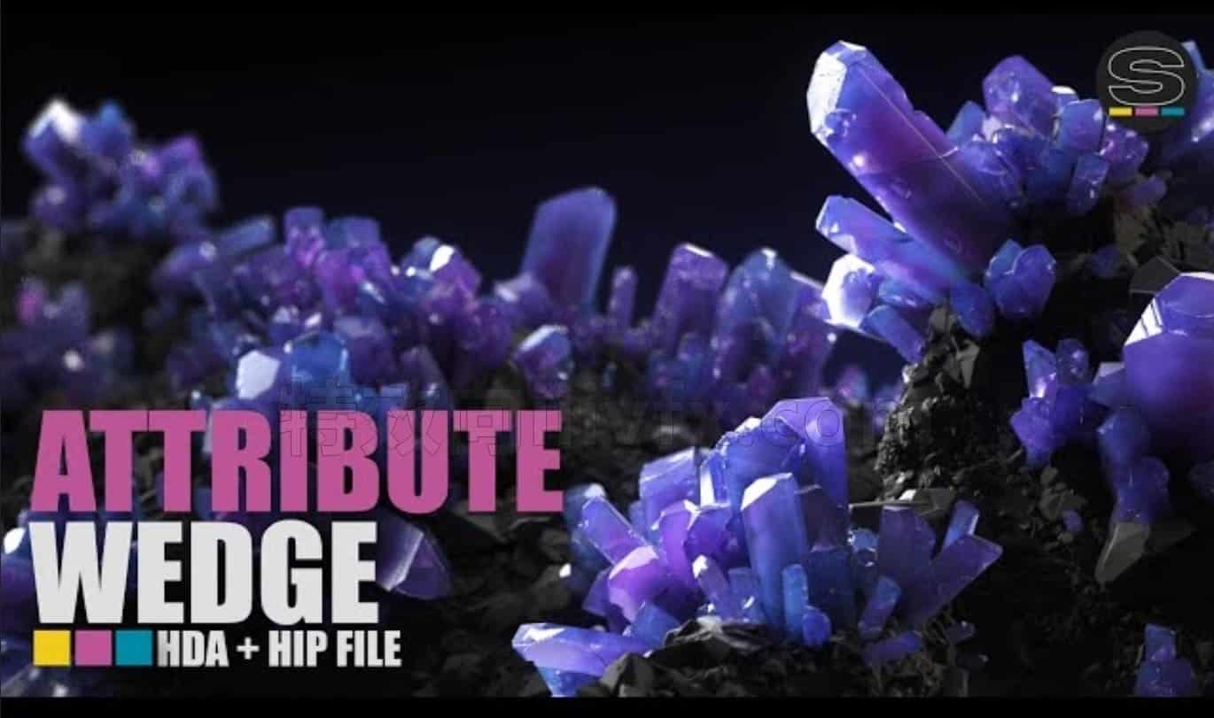 Asset Variation and Batch Creation | Attribute Wedge HDA + Scene | Houdini集A