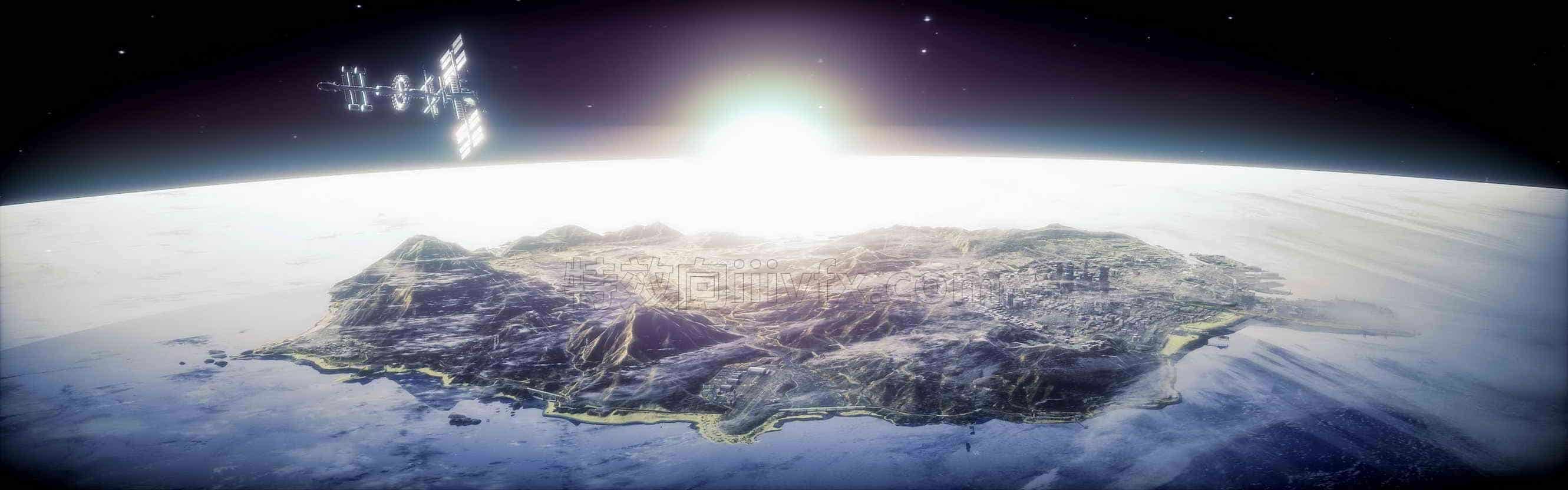 C4D模型B093-158_太空场景