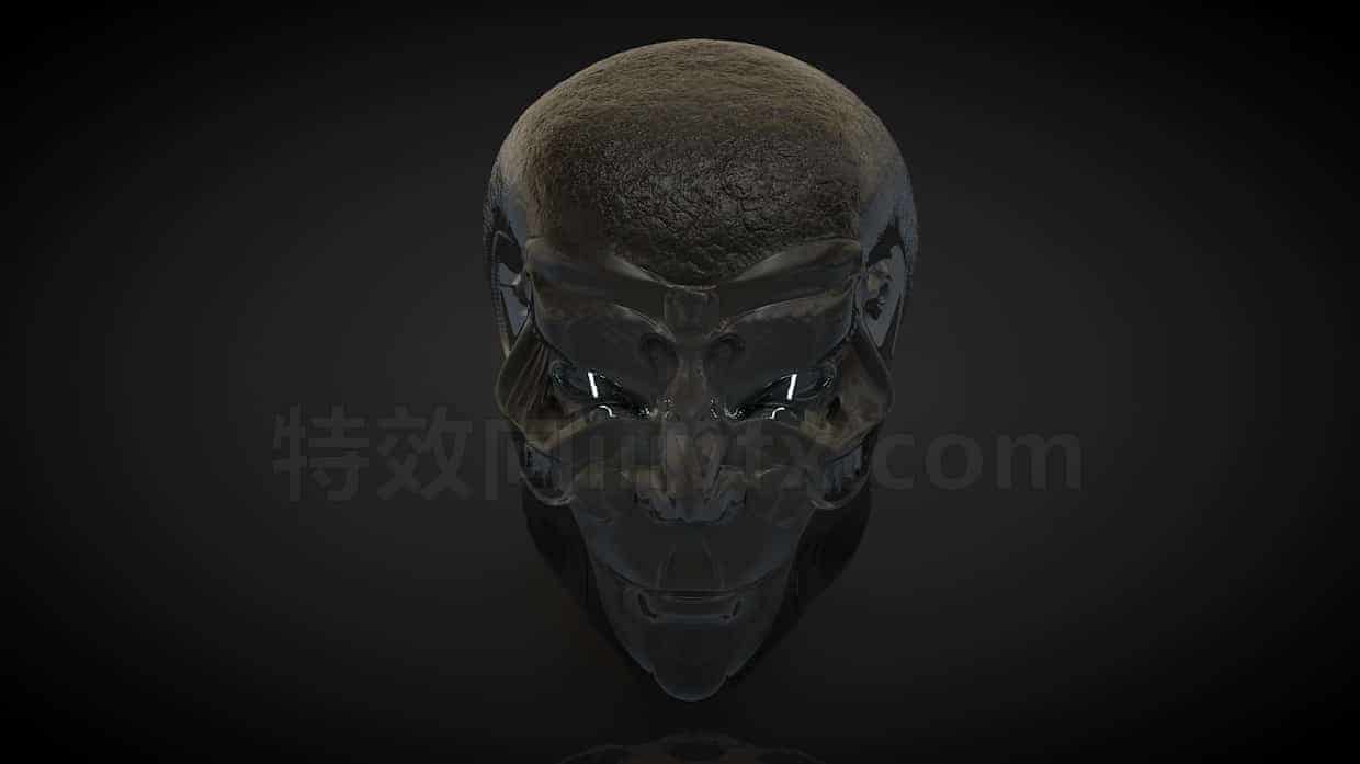 C4DC-067-科幻-头部-C4D模型A科幻-武器-工业