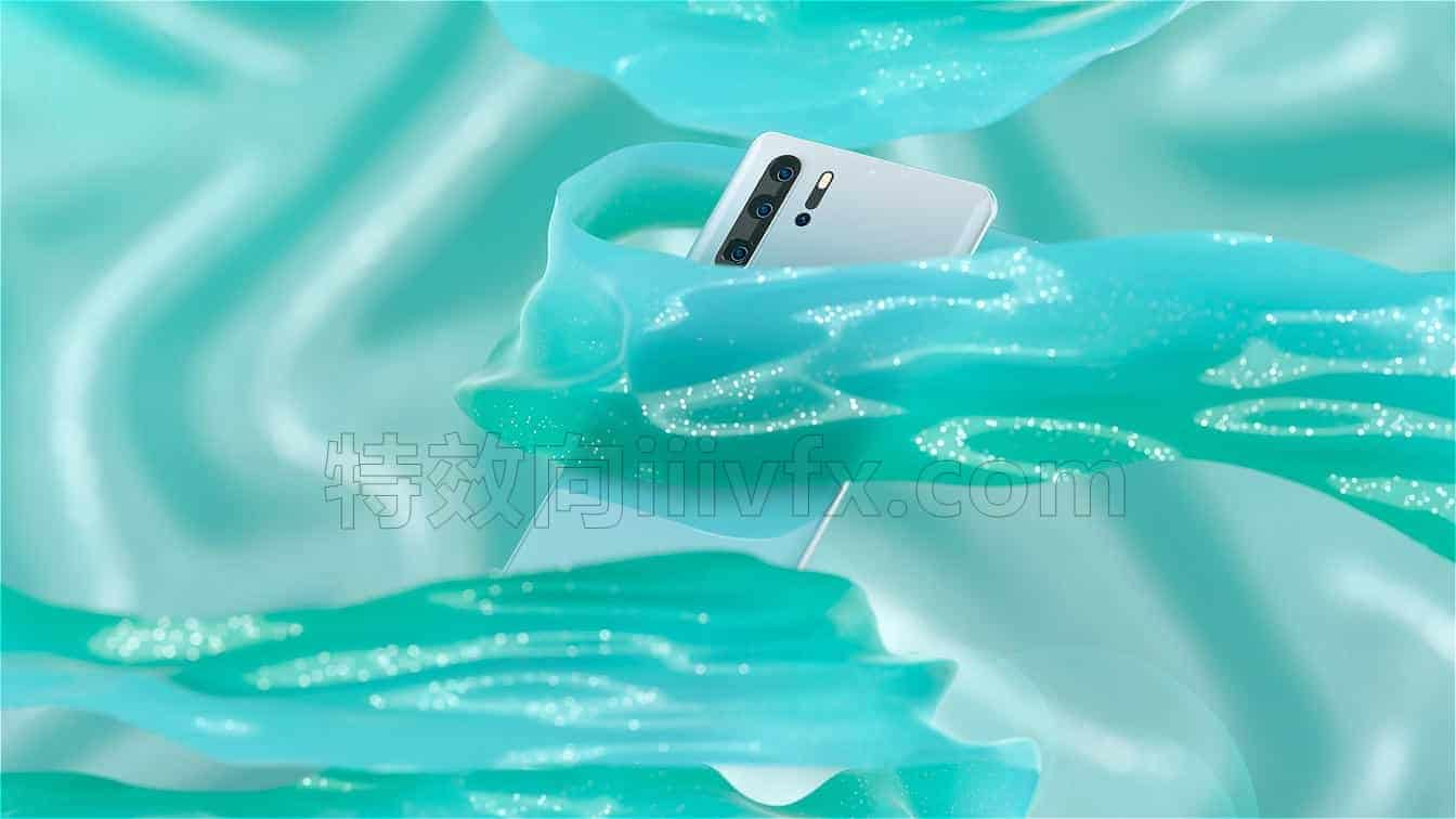 C4DF-038-华为-P30pro-手机-模型-C4D模型A数码-电器-设备