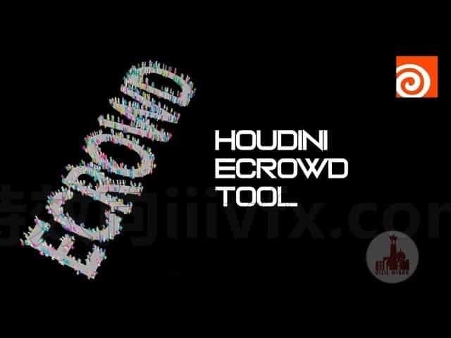 HOUDINI简单的群集工具Easy Crowd TooL