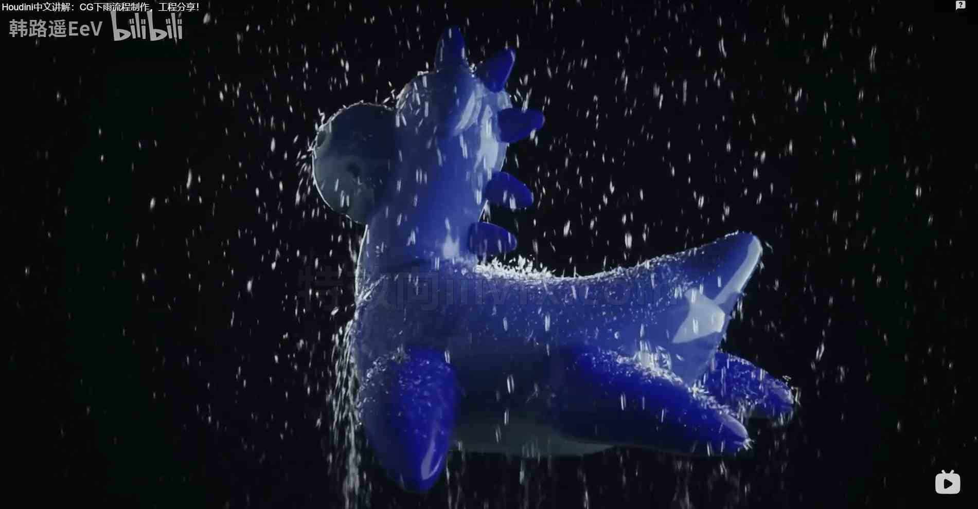 HoudiniCG下雨流程制作工程分享