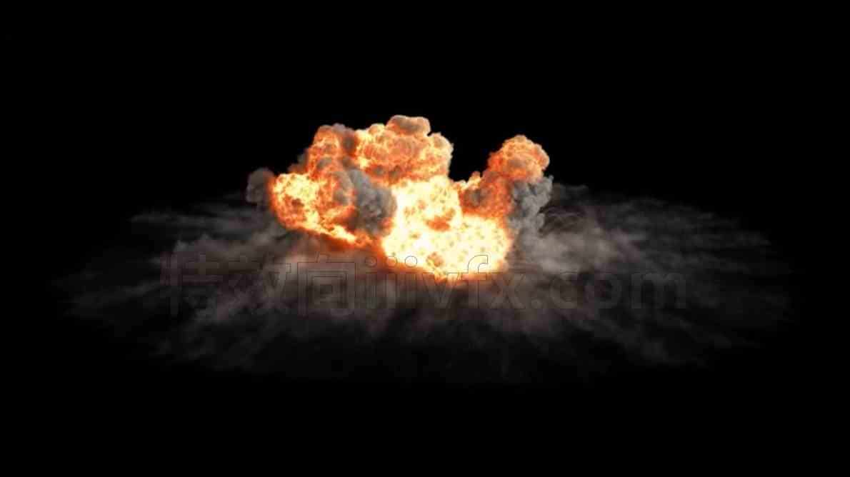 Houdini20爆炸流程制作讲解，工程分享