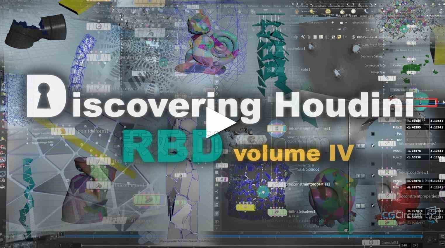 Houdini刚体第4部Discovering Houdini RBD 4