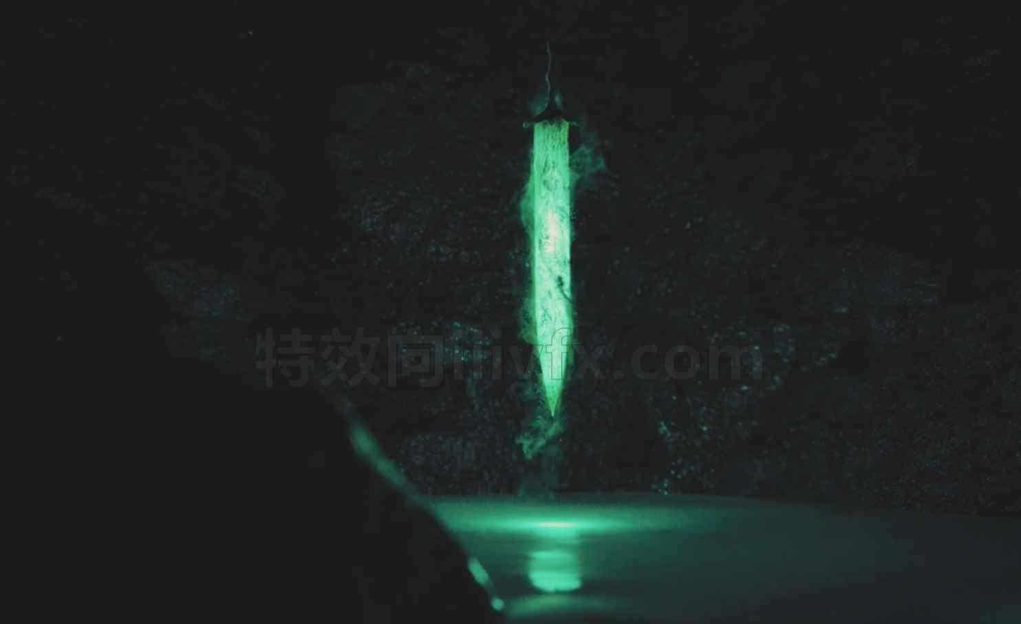 Houdini剑寒气魔法圣刃-特效hip工程