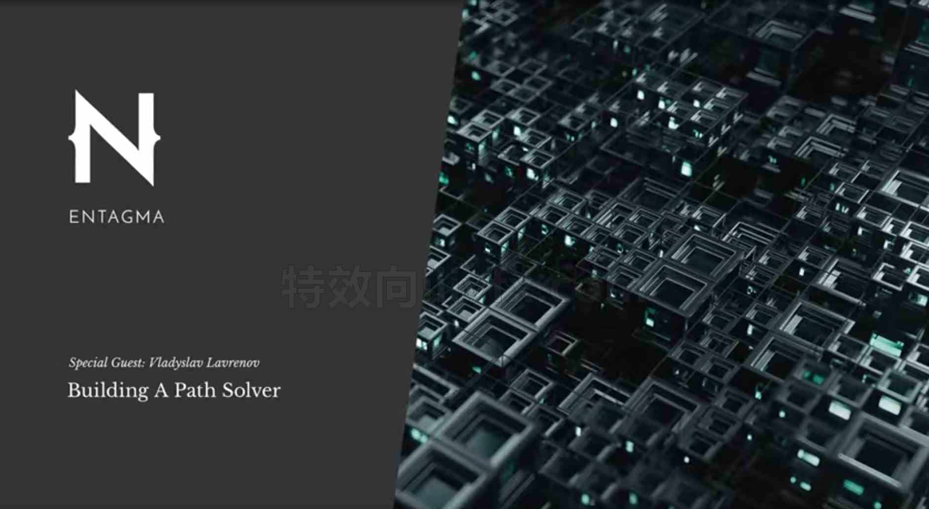 Houdini固定方阵路径动画解算求解器插件Path Solver Guest Tutorial – Vladyslav Lavrenov Building A Path Solver虚幻搜索