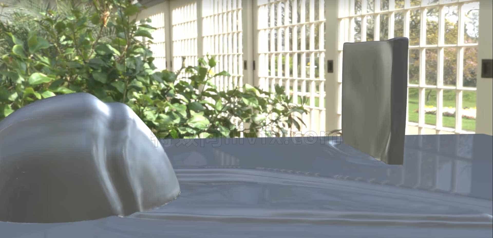 Houdini碰撞水波纹涟漪