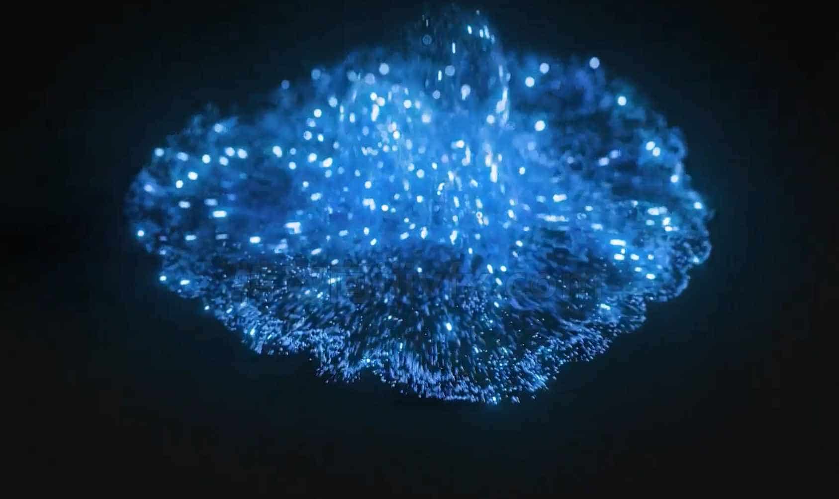 Houdini粒子魔法驱动hip工程F-魔法粒子旋转散花消散2个
