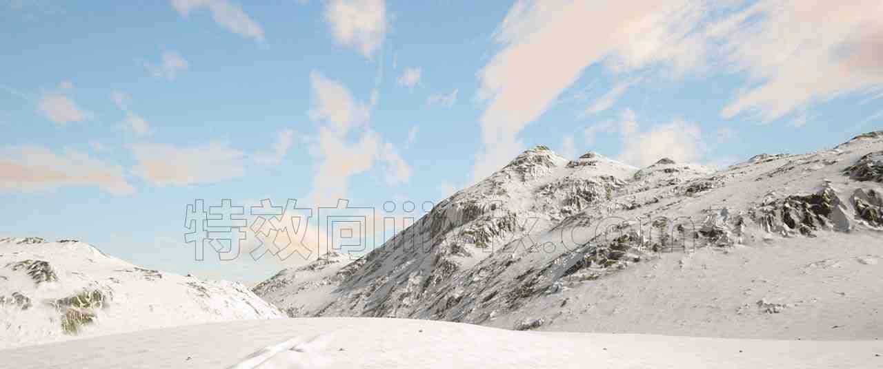 Houdini雪山制作工程项目 Patreon – Snow Mountain / Houdini / Redshift – Saul Espinosa保密