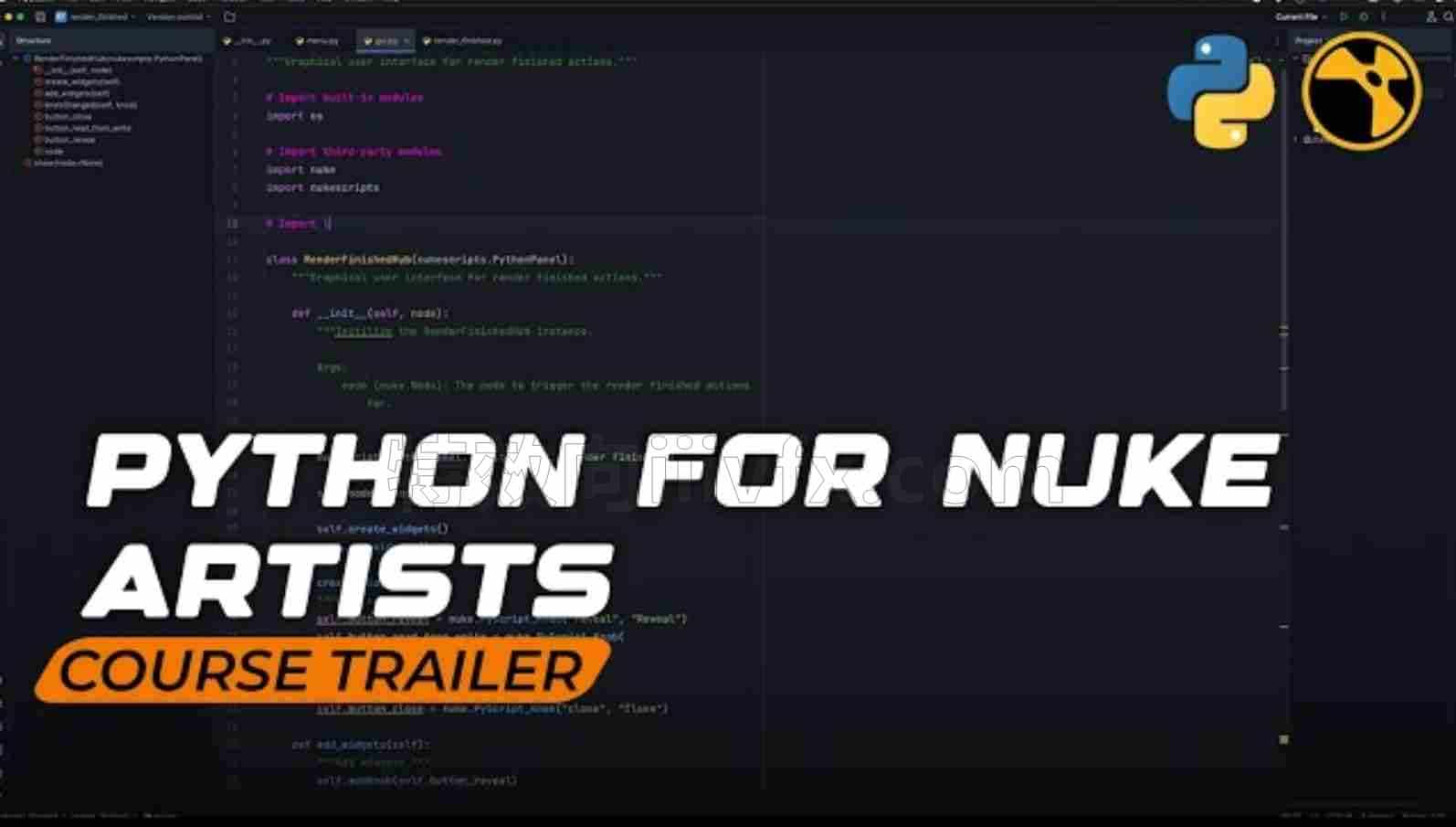Nuke高级艺术家的Python教程 Python For Nuke Artists - B站/公众号:特效向