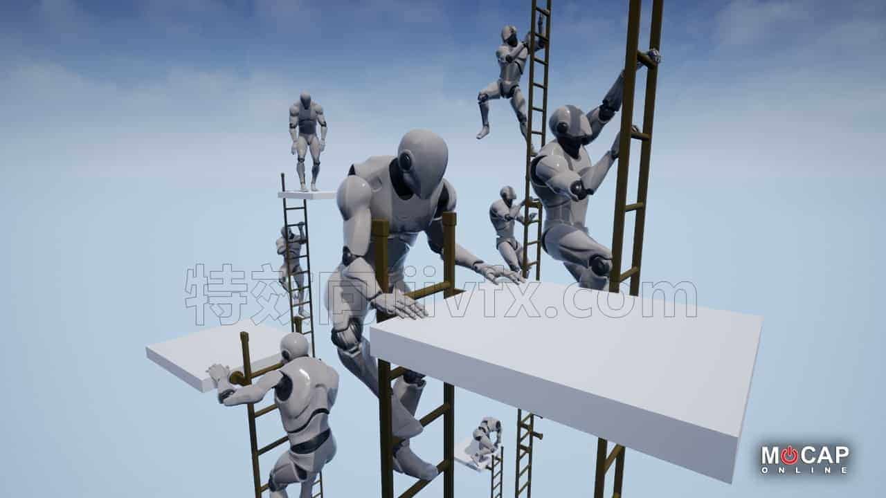 Ladder_Pro梯子_专业版-UE5动作库