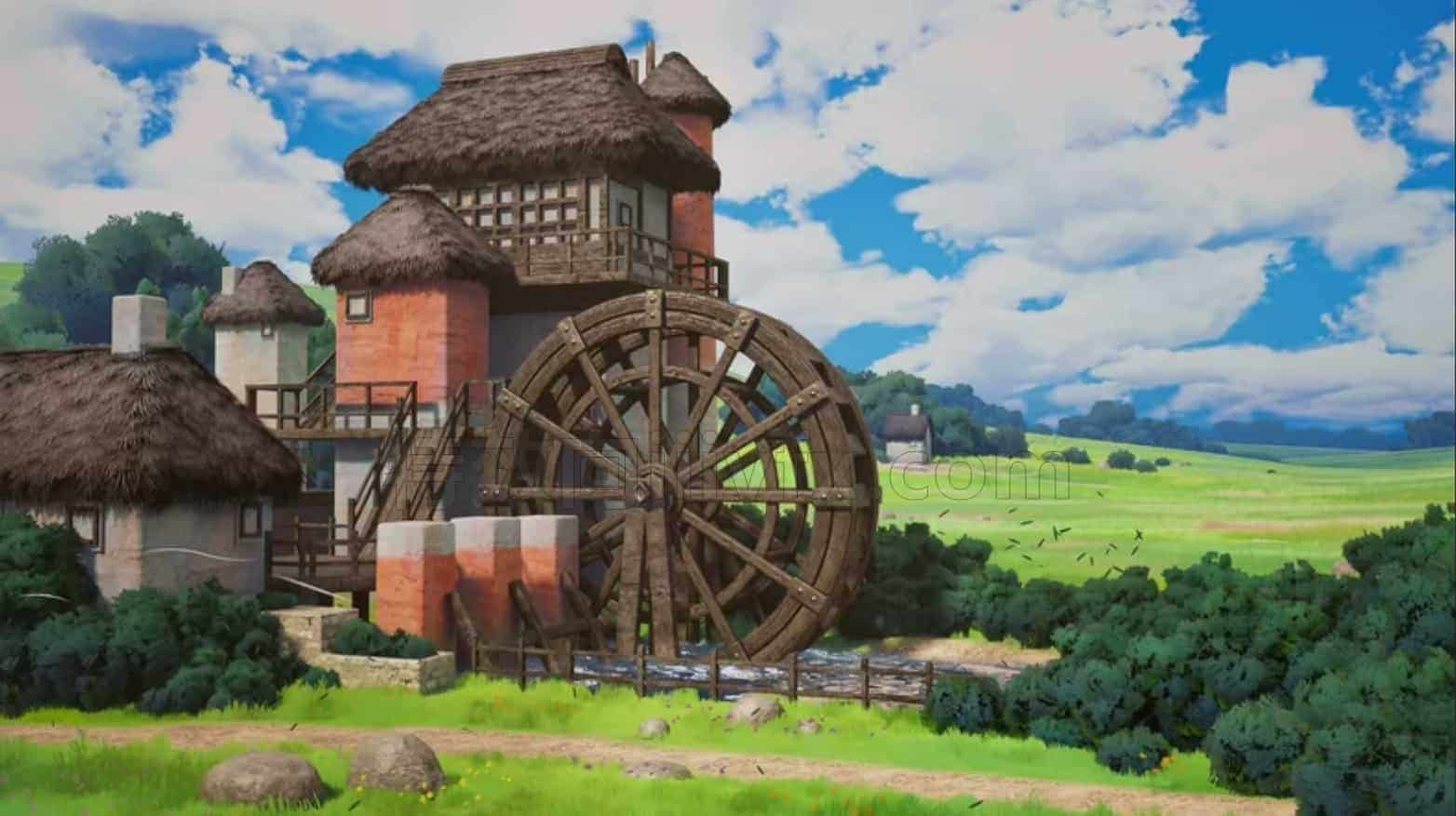Unreal Engine 5中的UE5风格化环境艺术 – 深入教程课程，风格化场景