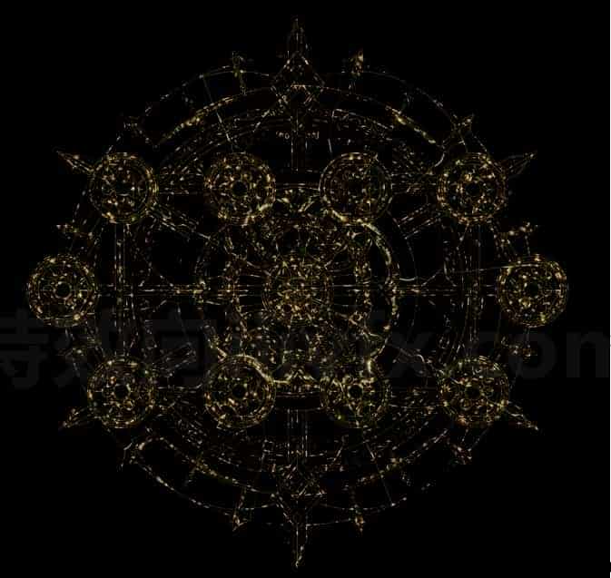 法阵效果 Houdini21工程文件hip臀部